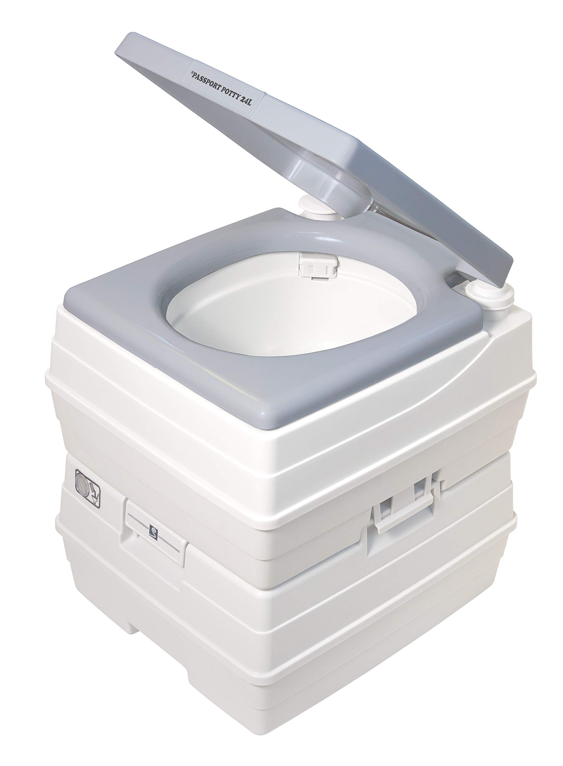 Amazon.com : Dock Edge + Passport Potty, 24 Litre Toilet, Grey